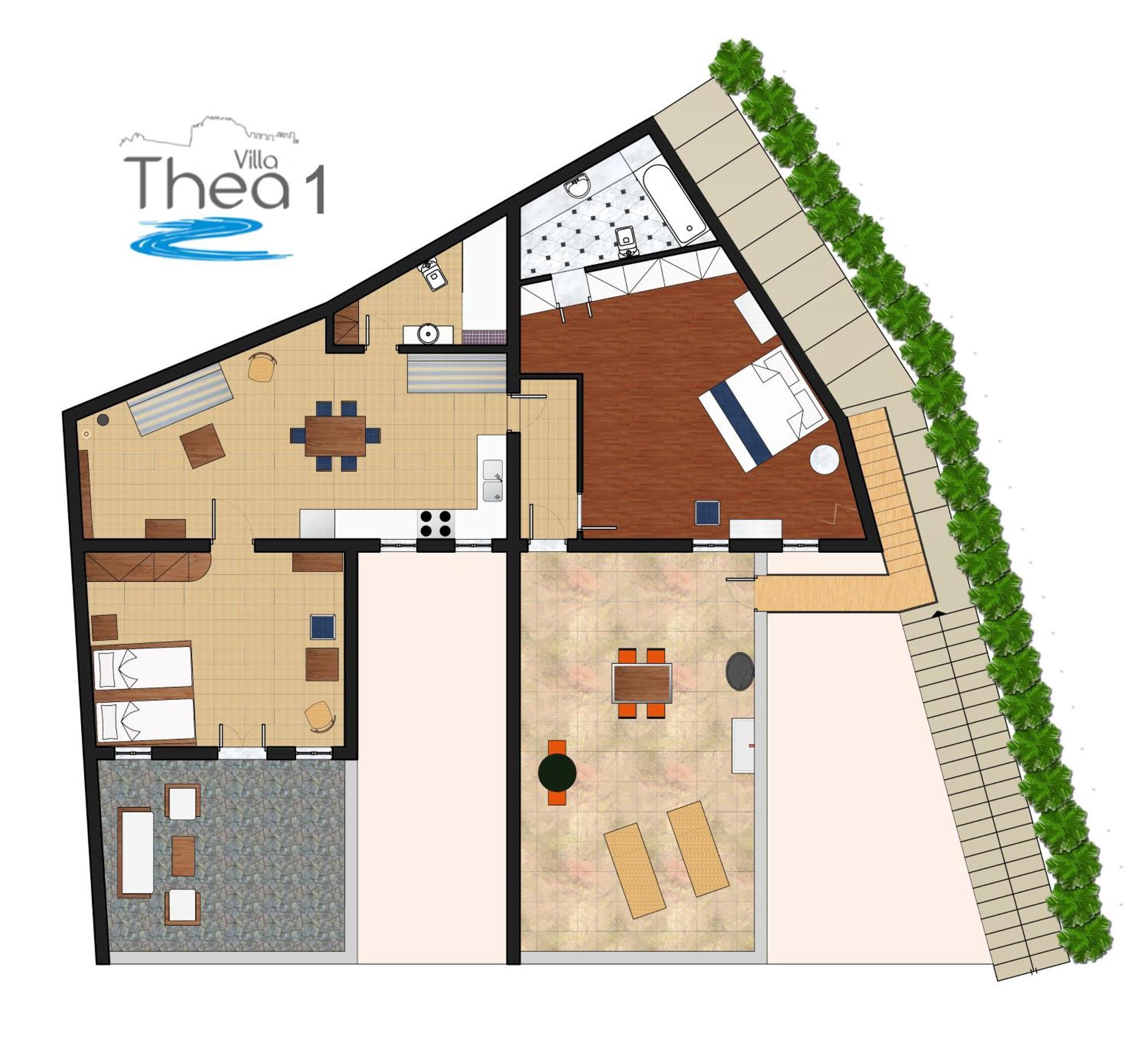 Thea And Aparthotel Líndos
